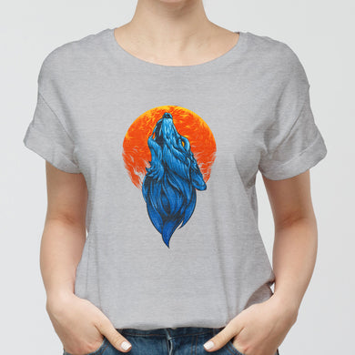 Howl at the Moon Round-Neck Unisex-T-Shirt