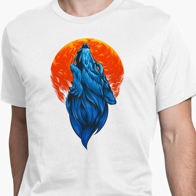 Howl at the Moon Round-Neck Unisex-T-Shirt