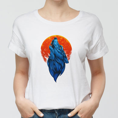 Howl at the Moon Round-Neck Unisex-T-Shirt