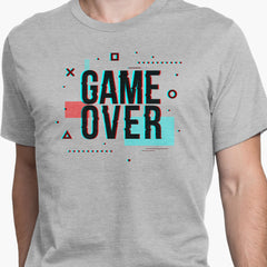 Game Over Round-Neck Unisex T-Shirt