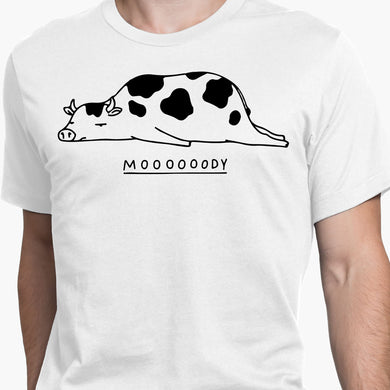 Moooody Round-Neck Unisex-T-Shirt