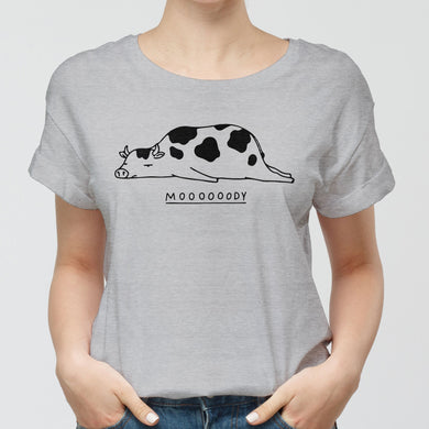 Moooody Round-Neck Unisex-T-Shirt