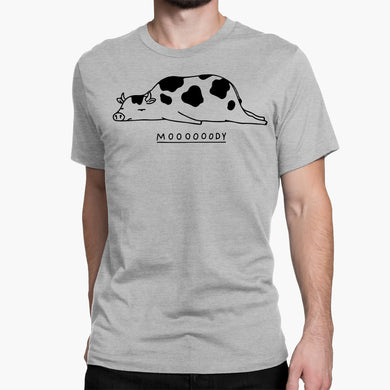 Moooody Round-Neck Unisex-T-Shirt