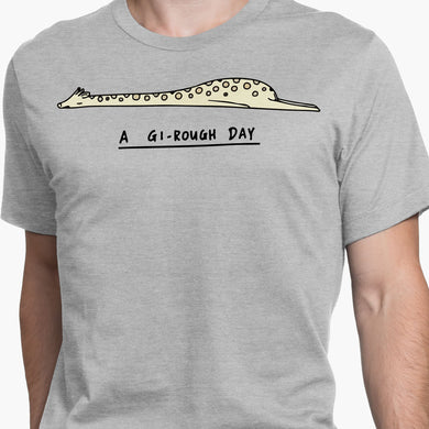 Gi Rough Day Round-Neck Unisex-T-Shirt