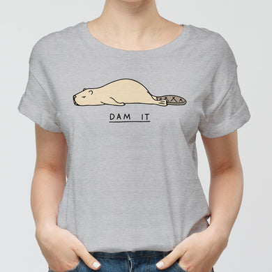 Dam It Round-Neck Unisex-T-Shirt