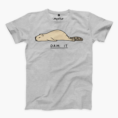 Dam It Round-Neck Unisex-T-Shirt