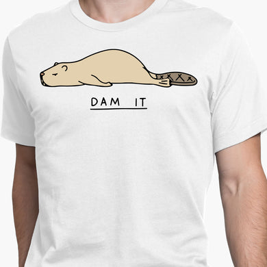 Dam It Round-Neck Unisex-T-Shirt