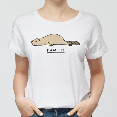 Dam It Round-Neck Unisex-T-Shirt