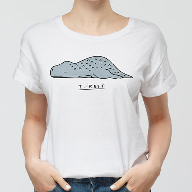 T Rest Round-Neck Unisex-T-Shirt