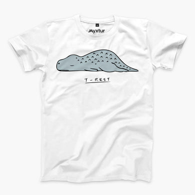 T Rest Round-Neck Unisex-T-Shirt