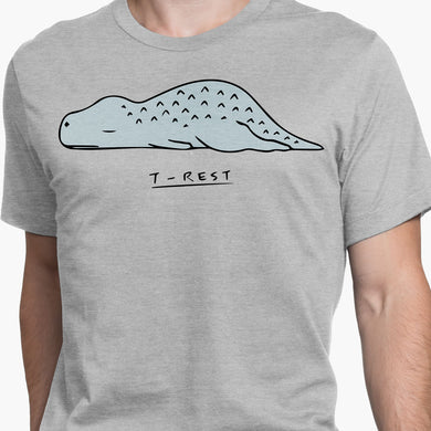 T Rest Round-Neck Unisex-T-Shirt