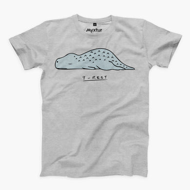 T Rest Round-Neck Unisex-T-Shirt