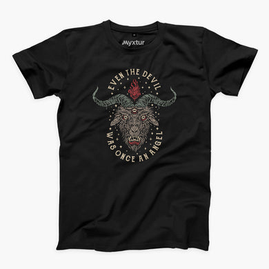 Even the Devil was once an Angel Round-Neck Unisex T-Shirt