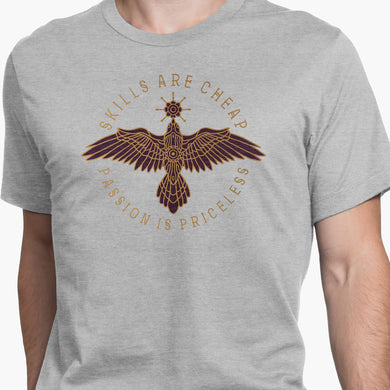 Passion is Priceless Round-Neck Unisex-T-Shirt