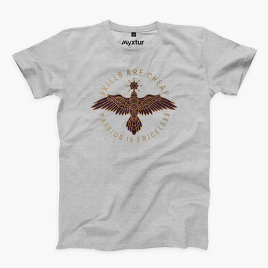 Passion is Priceless Round-Neck Unisex-T-Shirt