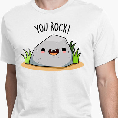 You Rock Round-Neck Unisex-T-Shirt