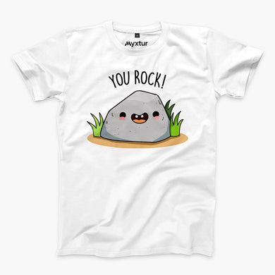 You Rock Round-Neck Unisex-T-Shirt