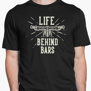 Life Behind Bars Round-Neck Unisex-T-Shirt