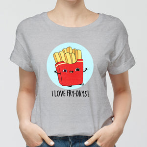 Love Fry Days Round-Neck Unisex-T-Shirt