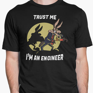 Trust The Engineer Round-Neck Unisex-T-Shirt