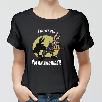 Trust The Engineer Round-Neck Unisex T-Shirt