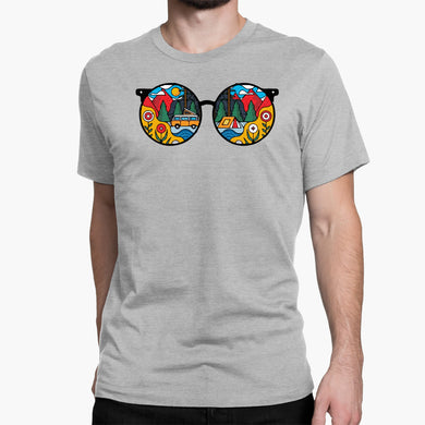 Vacation Spectacles Round-Neck Unisex-T-Shirt