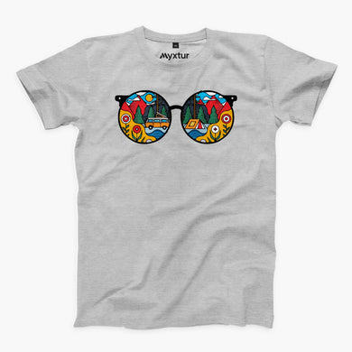 Vacation Spectacles Round-Neck Unisex-T-Shirt