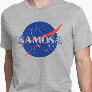 NASA Samosa Round-Neck Unisex-T-Shirt