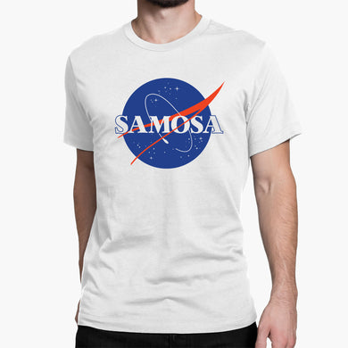 NASA Samosa Round-Neck Unisex T-Shirt