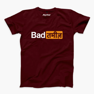 Bad Tameez Round-Neck Unisex-T-Shirt