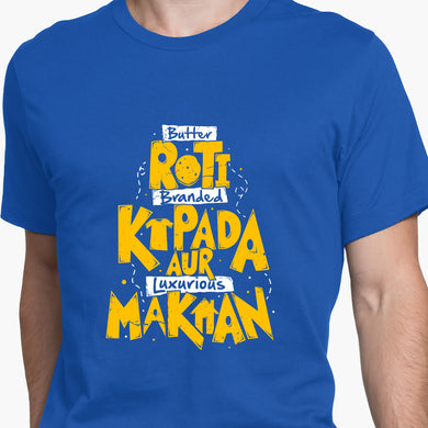 Roti Kapada Aur Makaan Round-Neck Unisex-T-Shirt