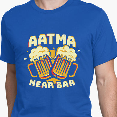 Aatma Near Bar Round-Neck Unisex T-Shirt