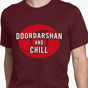 Doordarshan And Chill Round-Neck Unisex T-Shirt