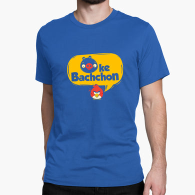 Angry Birds Cursing Round-Neck Unisex T-Shirt