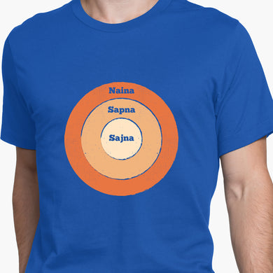 Nainon Mein Sapna Sajna Himmatwala Round-Neck Unisex-T-Shirt