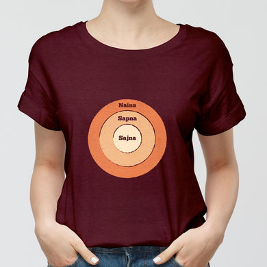 Nainon Mein Sapna Sajna Himmatwala Round-Neck Unisex-T-Shirt