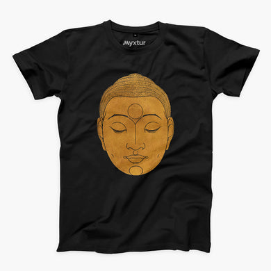 Head of Buddha (Reijer Stolk) Round-Neck Unisex-T-Shirt
