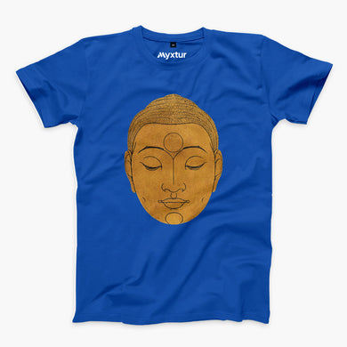 Head of Buddha (Reijer Stolk) Round-Neck Unisex-T-Shirt