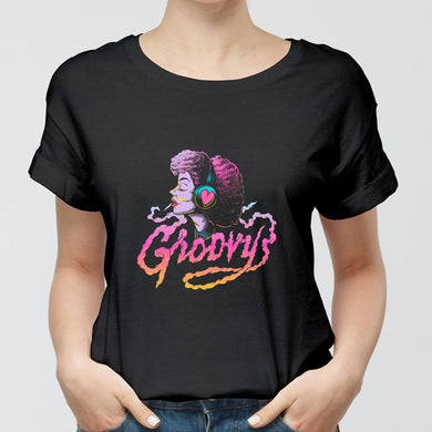 Groovy Gal Round-Neck Unisex T-Shirt