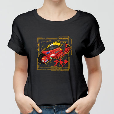 Akira Neo Tokyo Bike Round-Neck Unisex-T-Shirt