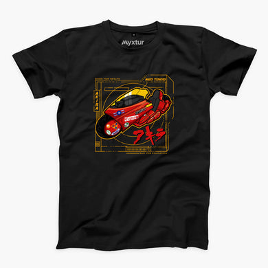 Akira Neo Tokyo Bike Round-Neck Unisex-T-Shirt