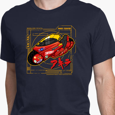 Akira Neo Tokyo Bike Round-Neck Unisex-T-Shirt