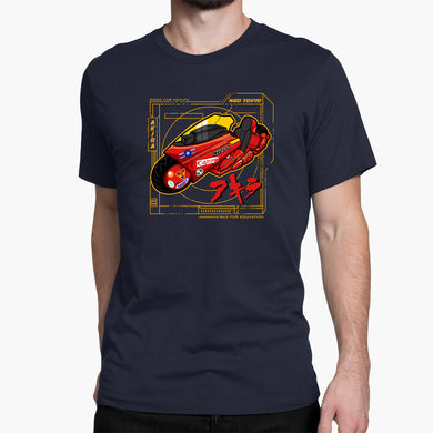 Akira Neo Tokyo Bike Round-Neck Unisex-T-Shirt