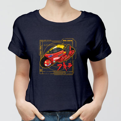 Akira Neo Tokyo Bike Round-Neck Unisex-T-Shirt