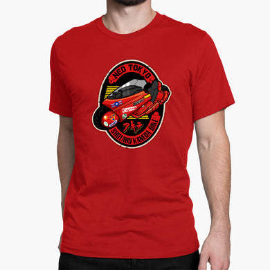 Akira Shotaro Kaneda Bike Round-Neck Unisex-T-Shirt