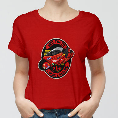 Akira Shotaro Kaneda Bike Round-Neck Unisex-T-Shirt