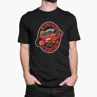 Akira Shotaro Kaneda Bike Round-Neck Unisex-T-Shirt