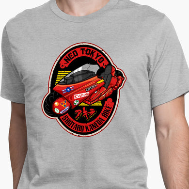 Akira Shotaro Kaneda Bike Round-Neck Unisex-T-Shirt