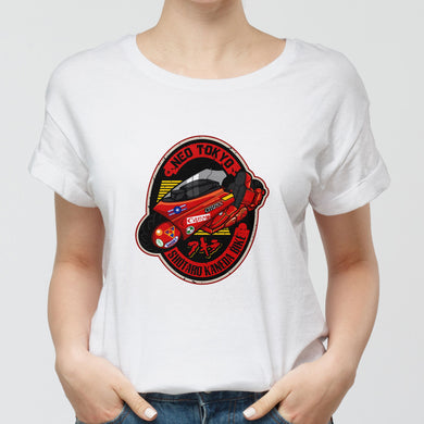 Akira Shotaro Kaneda Bike Round-Neck Unisex-T-Shirt