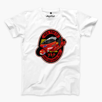 Akira Shotaro Kaneda Bike Round-Neck Unisex-T-Shirt